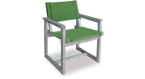 E2 Outdoor Chair - White Washed
